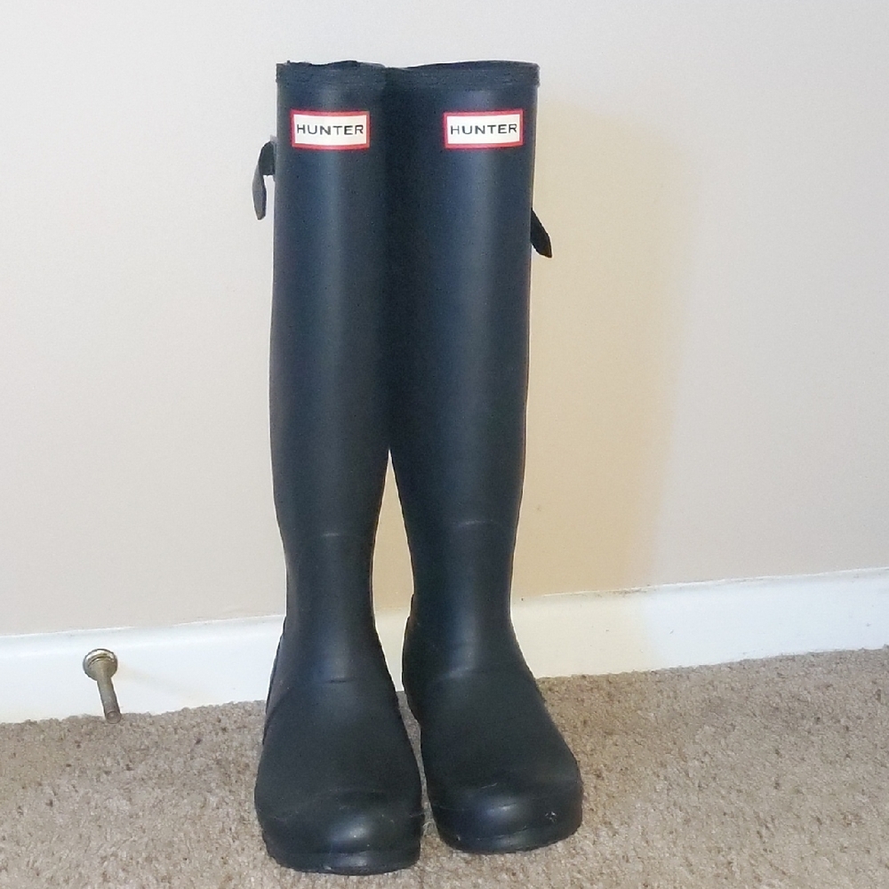 Hunter Classic Black Rain Boots
